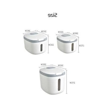 Pazly Yeşil Mutfak Konteyner, Böcek Ve Nem Geçirmez, 22l Pirinç Kutusu, Gıda Depolama Kavanoz, Ev Ve Pet Köpek Maması Mağaza Kutusu Yeşil