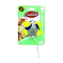 Catlife Kediler için Titreşimli Uzun Kulaklı Fare Oyuncak