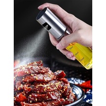 Pişirme İçin Yağ Püskürtücü 100 Ml Zeytinyağı Püskürtücüsü Hava Fritözü İçin Gümüş Diğer