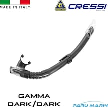 Parumarin Cressi Gamma Dark/Dark Şnorkel