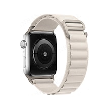 Newface Apple Watch 38mm Mountain Kordon - Beyaz Açık Mor
