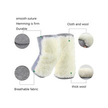 Primepickings Isı Yayan Kalın Dişli Dizlik - Gri L, Soğuk Korumalı Gri