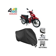 Mondial 125 Sfs Motosiklet Branda (Kilit Uyumlu - Siyah