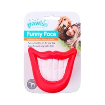 Pawise Sesli Vinil Köpek Oyuncağı Büyük Dişler 9 x 8 CM