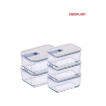 Neoflam Perfect Seal Cam Saklama Seti 5 Parça