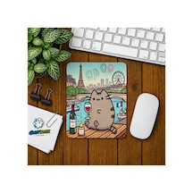 Pusheen Baskılı Oyuncu Mousepad 0249