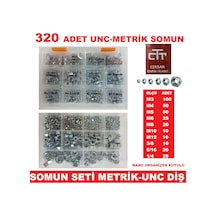 Somun Seti Metrik-Unc 320 Adet Somun Seti
