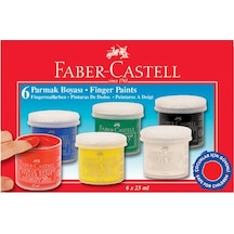 Faber-Castell Parmak Boyası 6  Renk