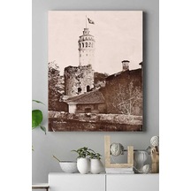 Pster15943 Eski Manzara Nostaljik Kanvas Tablo 30 X 40