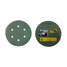 52054 Kırılmaz Yeşil Cırt Zımpara 150x400 Kum 6 Delikli