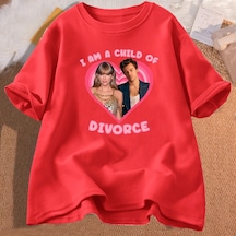 Im Bir Çocuk Boşanma Erkek T Shirt Erkekler Pamuk Baskılı Boy T-shirt Unisex Moda Erkek Giyim Trz-1104 Kırmızı