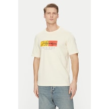 Jack & Jones Jorfrederiksberg Erkek Tişört 12278266 Bej