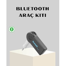 Mey İthalat Bluetooth Araç Kiti Aux Mp3 Çalar Kablosuz Eller Serbest Cihaz