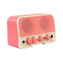 Joyo Ja-02ııpk Pembe 5 Wat Travel Mini Bluetothlu Cep Seyahat Kasa Gitar Amfisi