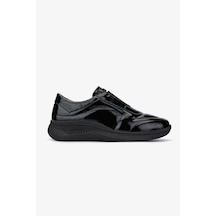 Valmenti Kadın . Siyah Rugan Sneakers & Spor Ayakkabı 1065 161-1184 Bn Ayk Sk24-25 Sıyah Krsk Rgn Siyah