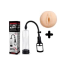 Truva Shop Dreambox Box King 20 Cm Süper Vakum Penis Pompası + Vajina Başlık