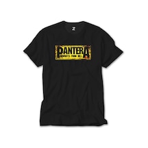Pantera Cowboys From Hell Text Siyah Tişört Siyah