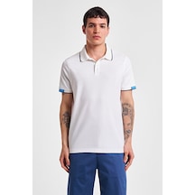 Lescon Erkek Kısa Kollu Polo Yaka T-shirt 25y-1132 Beyaz
