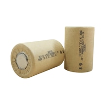 Sertec 1.2v Ni-cd 4/5 Sc 1000 Mah Kağıt Şarjlı Pil 3c Başsız/flat Head Çok Renkli