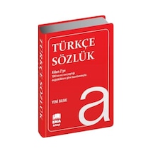 Türkçe Sözlük Plastik Kapak