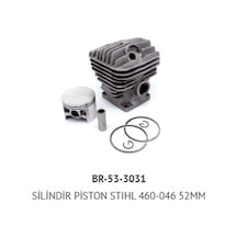 Motorlu Testere Silindir Piston Stıhl Ms460-046 52mm Brettoo
