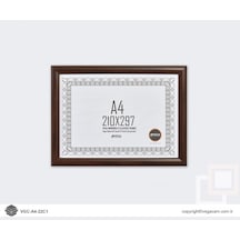 Vega A4 Diploma Sertifika Çerçevesi (307523483)