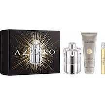 Azzaro Wanted 75 Ml Shampoo+edp 100 Ml+edp 10 Ml Erkek Parfüm Seti Odunsu