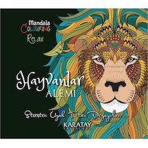 Büyükler Için Hayvanlar Alemi Mandala Boyama Kitabı N11.126