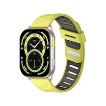 Tsw4 47mm Ultra İnce 2.04 Amoled Ekranlı Akıllı Saat Dahili Led Fenerli, Bluetooth Aramalı, Nabız & Spo₂ Ölçer, İos Ve Android Uyumlu Yeşil Yok