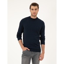 Pierre Cardin Erkek Lacivert Melanj Kazak /triko 50296564-vr120 Lacivert Melanj