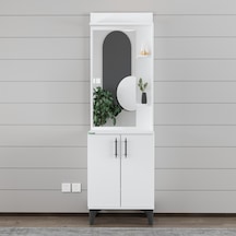 Garaj Home Modern Aynalı Ayakkabılık Çok Renkli