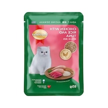 85 Gram Tavuk Ve Pirinçle Ton Balığı Karışımı Yaş Mama 100 G