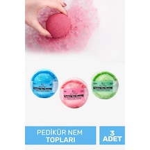 Argan Cure Köpüren Manikür Pedikür Nem Bombası 3'lü