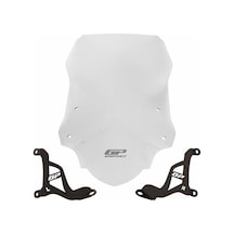 GP Kompozit Aprilia SR 125 / 160 2024 Uyumlu Ön Cam Şeffaf 51 cm