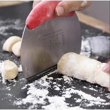 Paslanmaz Çelik Hamur Kesme Ve Şekillendirme Spatulası Diğer