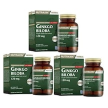 Ginkgo Biloba 120 Mg 60 Tablet X 3 Adet