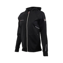 Cresta Outdoor Reflektör Baskılı Kapüşonlu Kadın Hafif Ceket