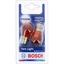 Bosch Py21w Pure Light 12v 21w Turuncu Sinyal Ampulü 2'li Bau15s