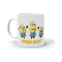 Minion Baskılı Seramik Beyaz Kupa