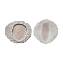 White Guard 20'lik Pakette 5 Cm S Beyaz Tek Kullanımlık Kulaklık Bonesi,kullan At Kulaklık Kılıfı