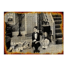 Tablomega Ahşap Mdf Puzzle Yapboz Charlie Chaplin (538021676)