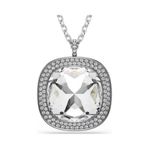 5751324 Swarovski Kolye Una:pnb Xl Cushıon Lıght Cry/mıx Metalik