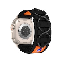 Watch 7 45mm Uyumlu Krd-99 Özel Dokumalı Hasır Kordon