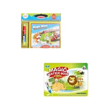 Magic Water Sihirli Boyama Kitabı 2'Li Set - Orman Diyarı Ve Hayv
