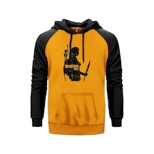 The Last Of Us 2 Ellie Face Sarı Renk Reglan Kol Sweatshirt Sarı