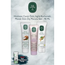 Eyüp Sabri Tuncer X3 Hindistan Cevizi, Karbonat, Misvak 90 Ml Diş Macunu, Rosie Beyazlık