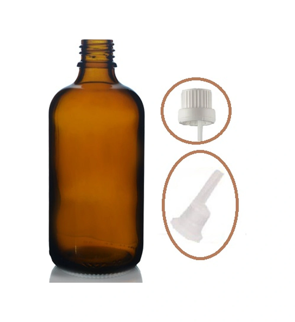50ml Kahverengi Cam İçten Damlalıklı Şişe Beyaz Kapak, 12 Adet, Damlalıklı Şişe, Damlatmalı Şişe Diğer