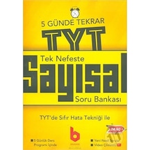 Tyt 5 Günde Tekrar Sayısal Soru Bankası Basamak Yayınları Komisyo
