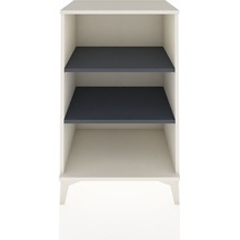 Hyperion Komodin 2 Raflı 60x44x96 Aytaşı-antrasit Aytası