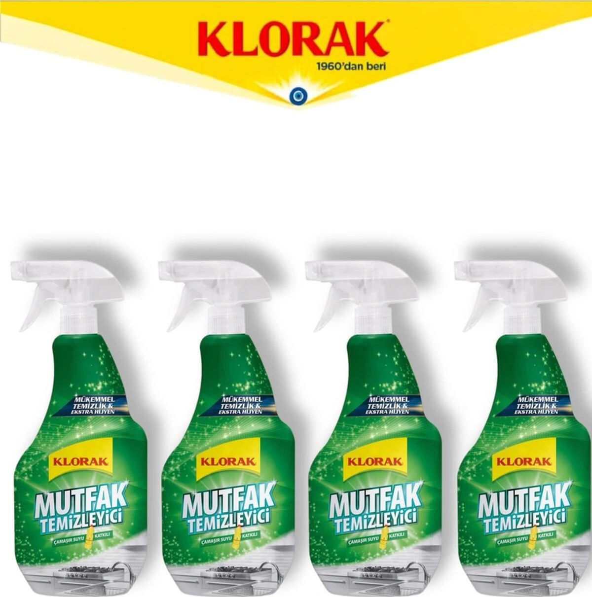Mutfak Temizleyici 750 Ml 4 Adet 4'lü